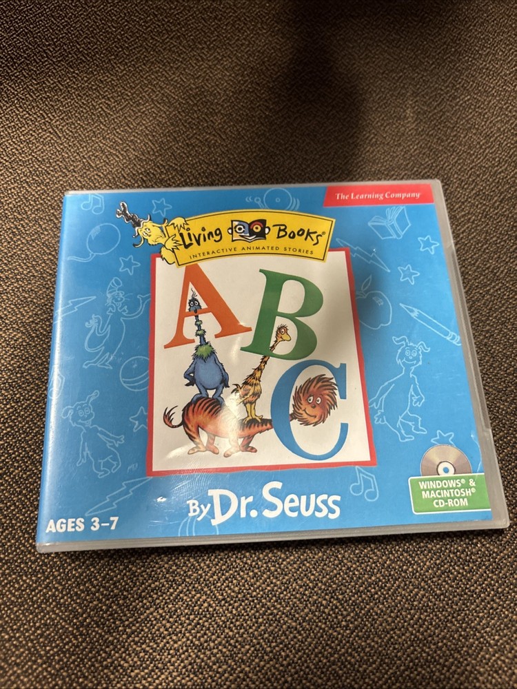 Dr. Seuss's ABC User's Guide CD-ROM for PC 2001 Living Books