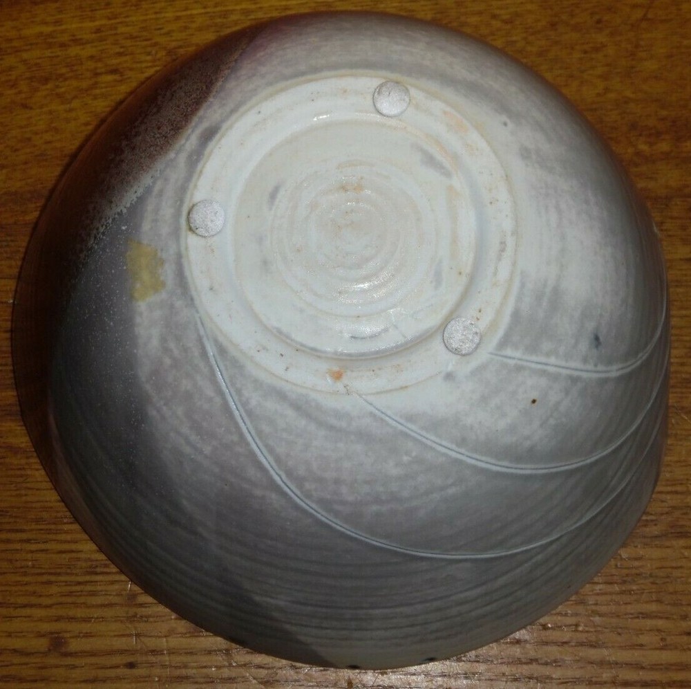 Studio Art Pottery Bowl - 9" Diameter - 5" High