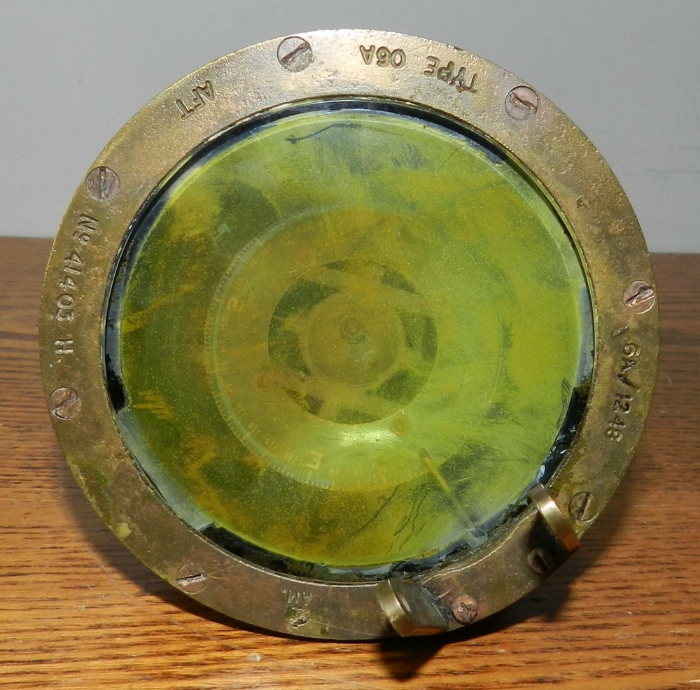 Antique Brass lighted Compass Type-06A Model # 41403-H