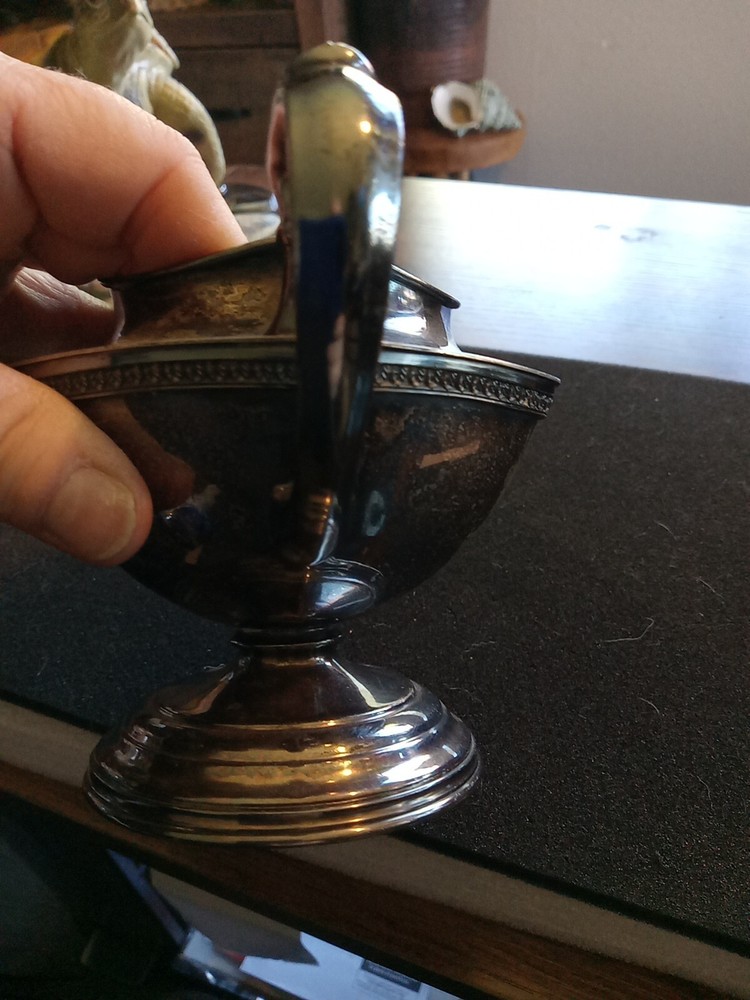 Knickerbocker Smith Electro plate On Nickel Silver Colonial Creamer