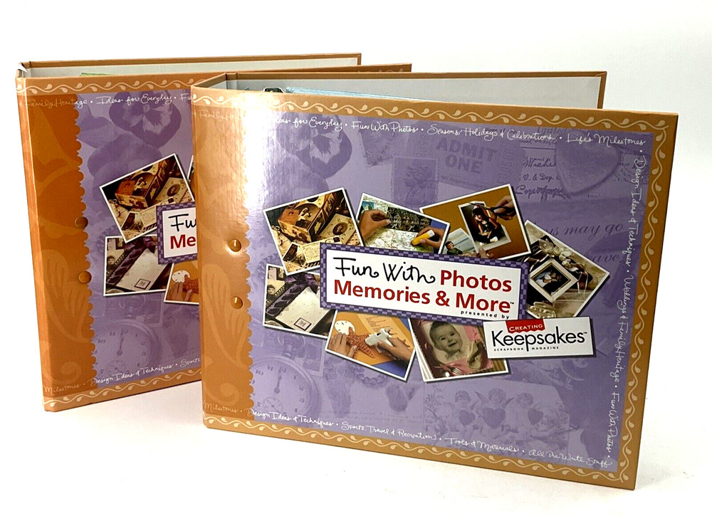 2- Scrapbooking Creating Keepsakes Fun With Photos Memories Binders