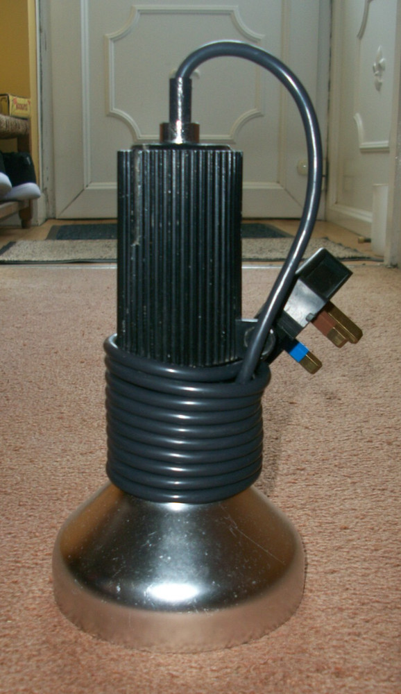 1950s Adjustable Clamp Lamp working