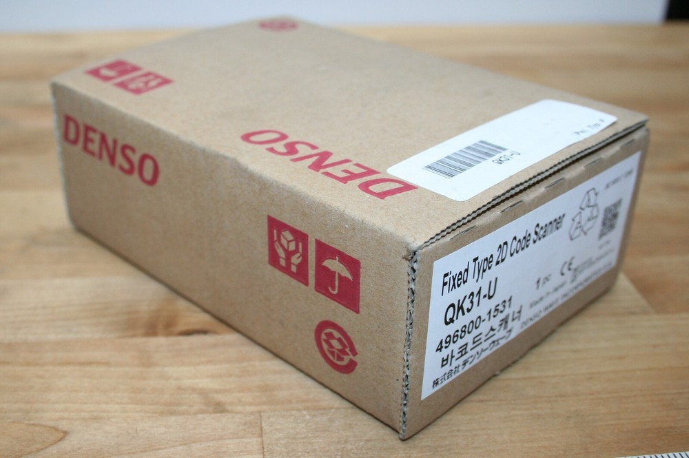 DENSO WAVE Fixed Type 2D Code Scanner QK31-U barcode usb wired reader built-in.