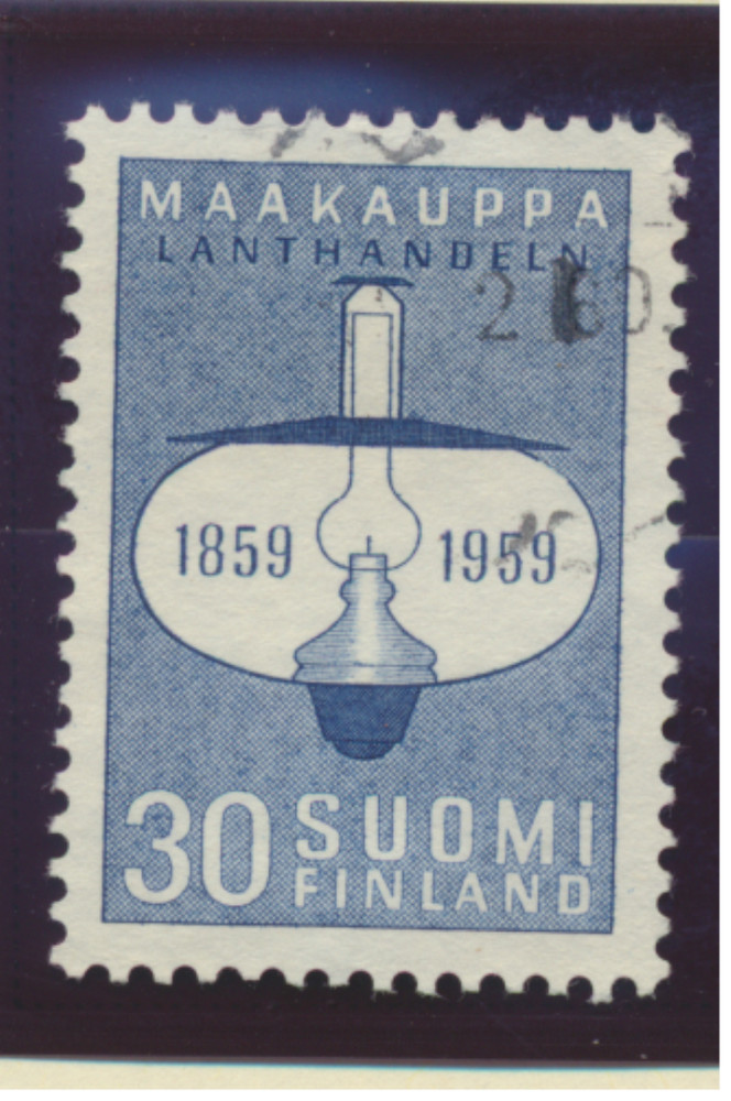 Finland Stamp Scott #364, Used