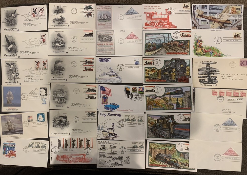 400+ pc First Day & Commemorative Envelopes & Cards—please see all pics