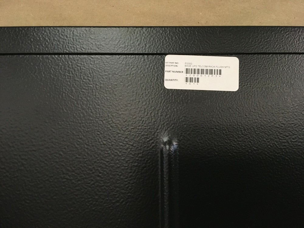 Vertiv Flush Mount Shelf Support Designed for Liebert GXT5 UPS RS500 *USED*