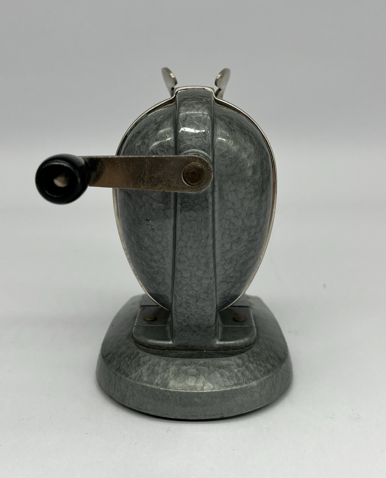 Boston Champion Pencil Sharpener Hand Crank Desk Top Pinch Feed VTG Retr 1960's