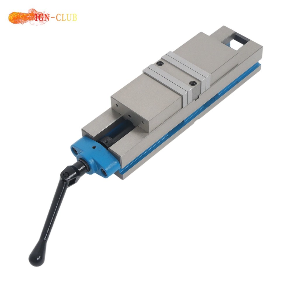 4" Double Action CNC Precision Vise Milling Machine Vise Workholding Double Lock