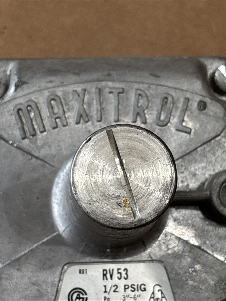 Maxitrol RV53 Pressure Regulator