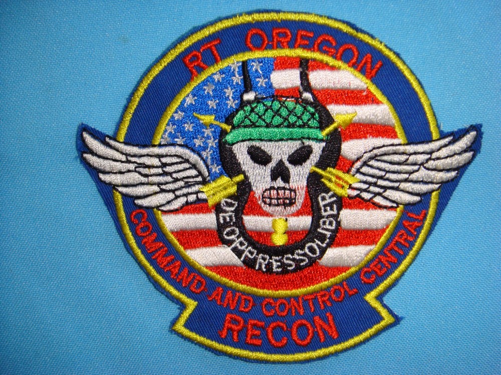 VIETNAM WAR PATCH, US 5th SF Grp MACV SOG OREGON CCC