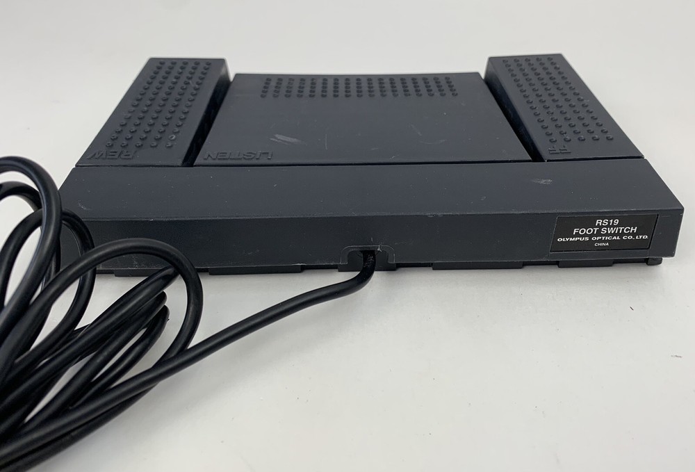 Olympus Optical Transcriber Foot Switch Model RS 19.