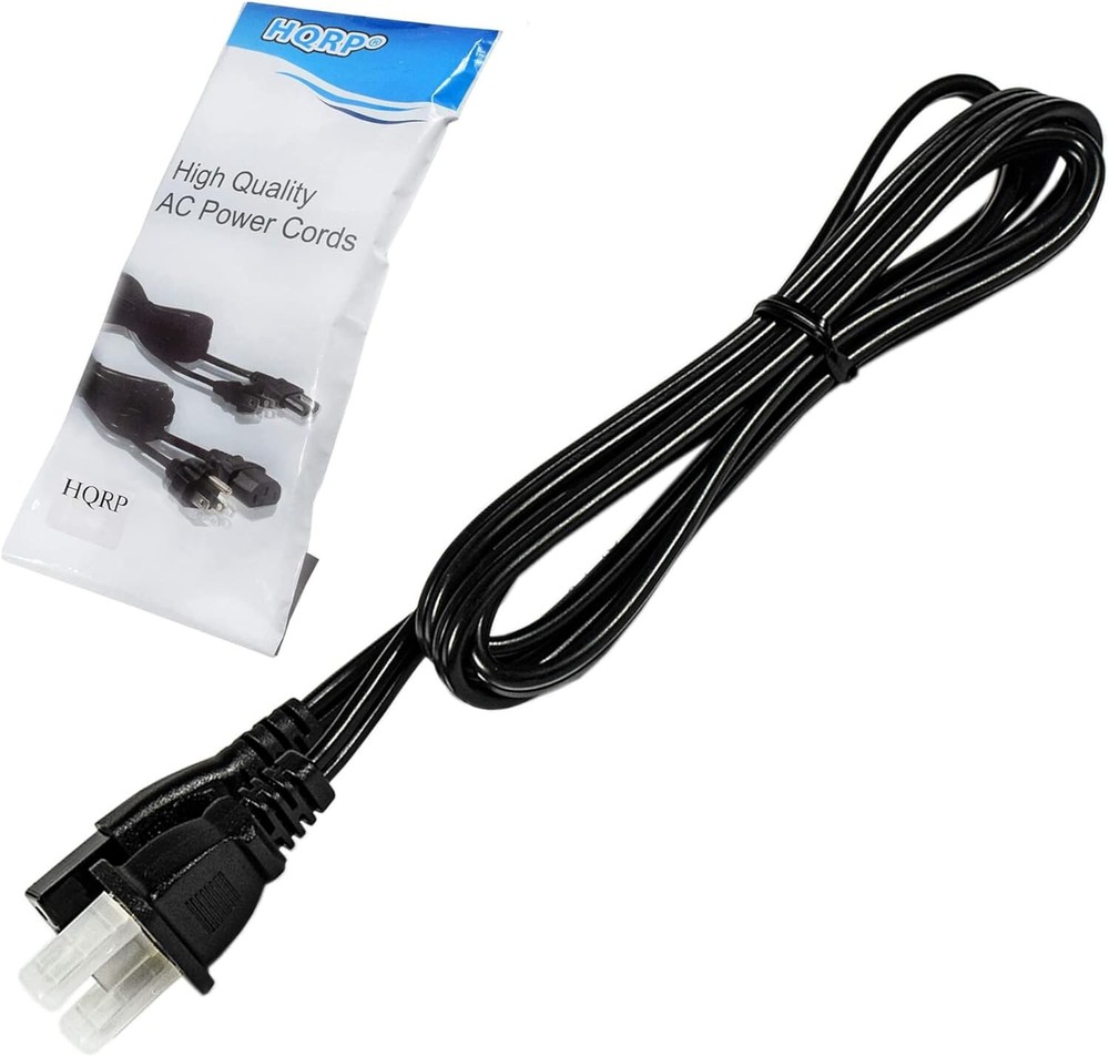 HQRP AC Power Cord for VIZIO E40-C2 E40x-C2 E43-C2 E48-C2 E55-C2 E65x-C2 HD TV