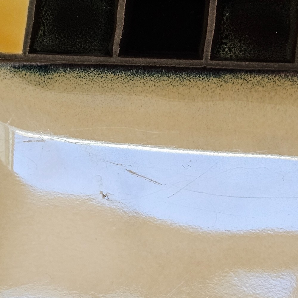 Home Trends Mosaic Tile Square Rectangular platter 14" x 9"