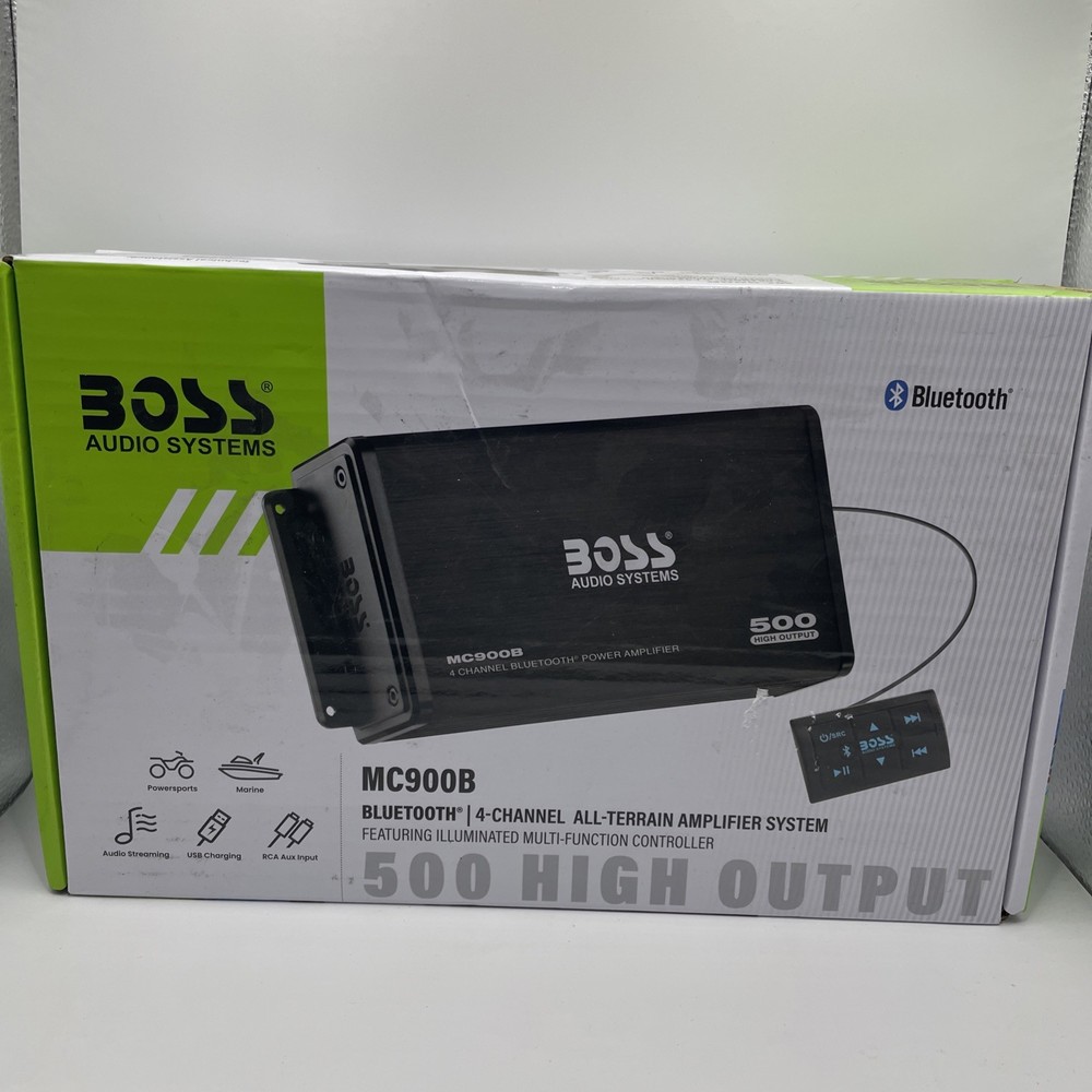 Boss Audio 500W Bluetooth MC900B Amplifier MC900B