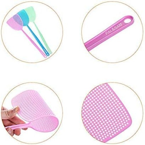Three Pack Flexible Fly Swatters - Safe, Non-Toxic Pest Control Solutions