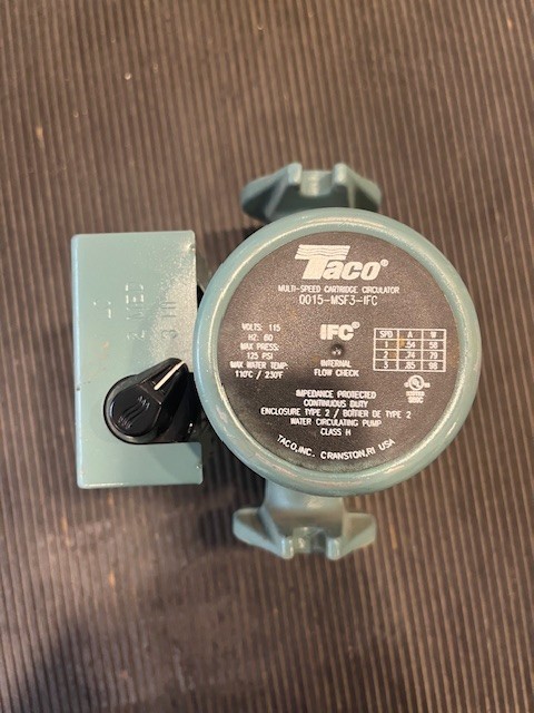 TACO 0015-MSF3-IFC replacement pump parts