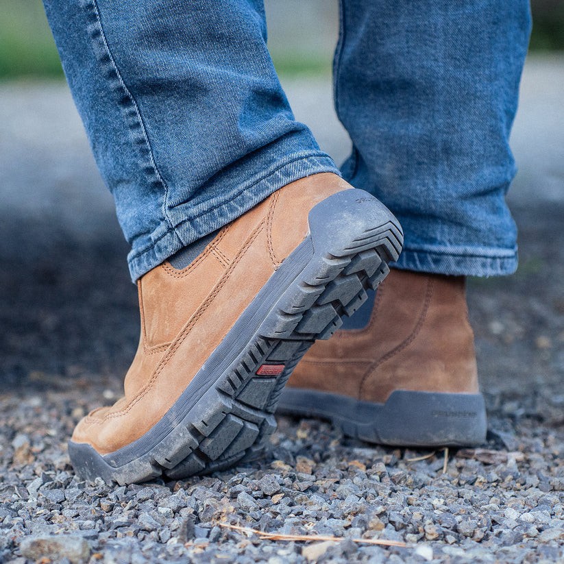 Grundens Cloud Cover Leather Deck Boot - Brown - Size 9 - NEW!