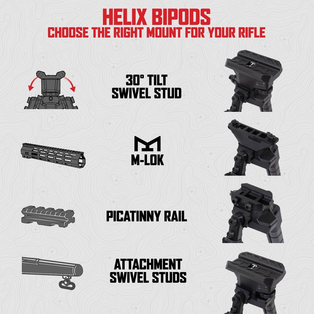Allen Company Helix Rifle Bipod