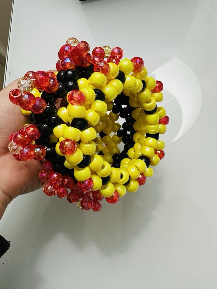 Kandi cuff bracelet  rave PLUR EDM