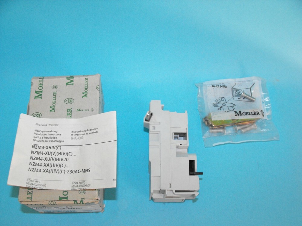 MOELLER NZM4-XU208-240AC.UNDERVOLTAGE RELEASE.NEW