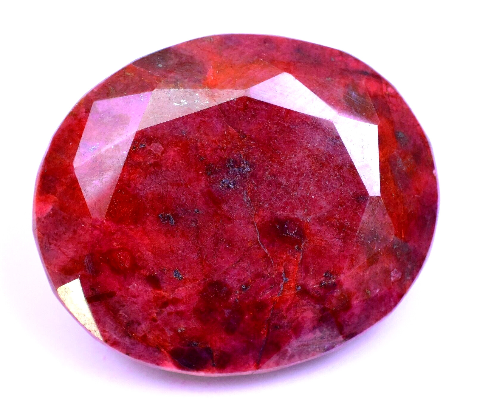 RARE 400.70 Ct Natural HUGE Red Ruby Museum Grade Certified Oval Loose Gemstone