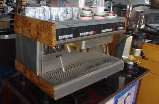 Gold Plated Nuova Simonelli Espresso Machine & Grinder