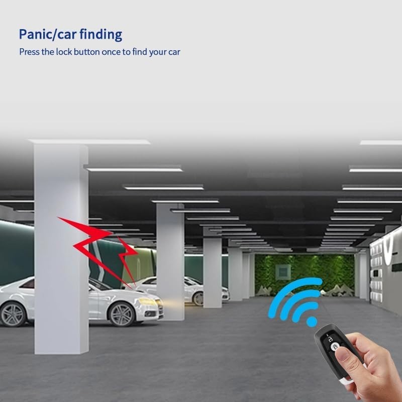 Smart Key Passive keyless Entry Kits with Push Start Button Remote Start PKE ...