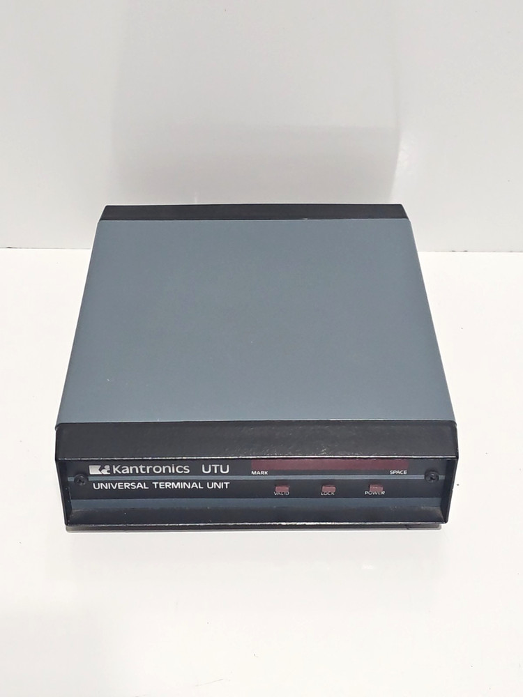 Kantronics UTU - Universal Terminal Unit with Cables No Power Supply - Untested