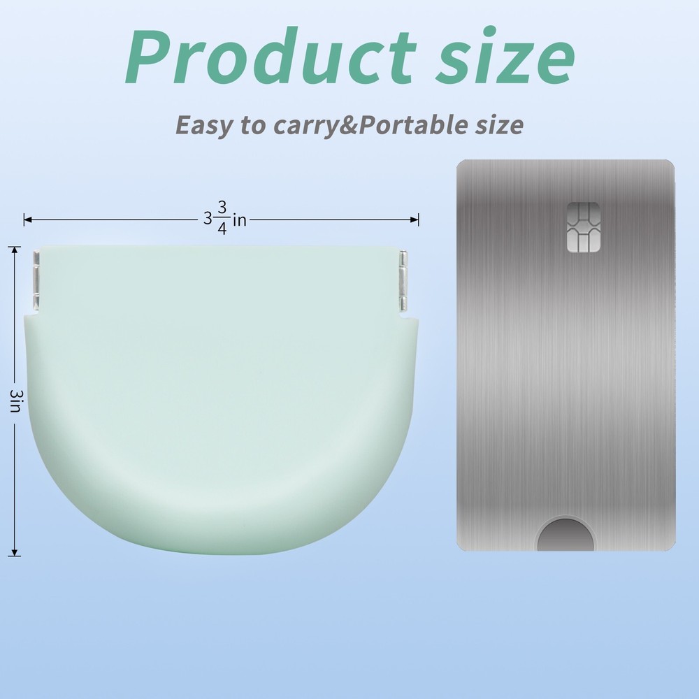 retainer case invisalign case mouth guard case Braces denture case(green)