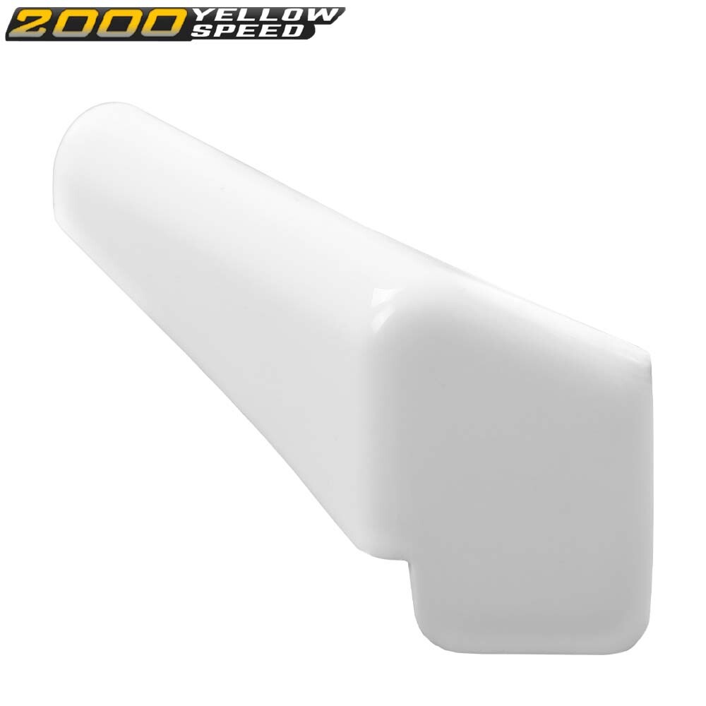 RV Camper Rain Gutter Spout Extensions Long Version Left and Right White 4pcs