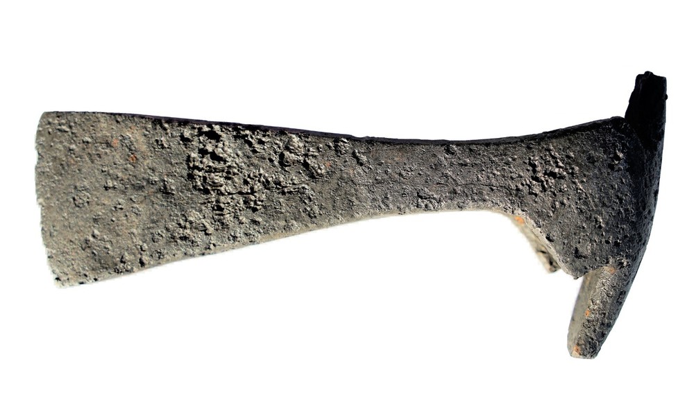 World Class Viking Axe Authentic 800 a.d. - 1000 a.d. Ancient Artifact