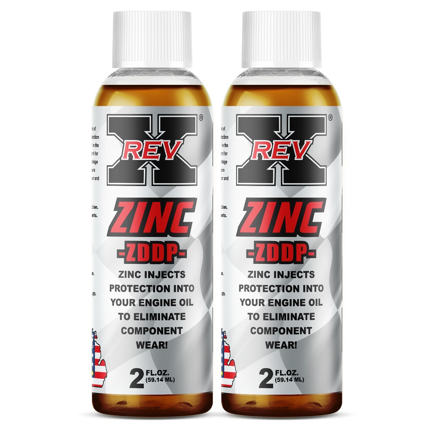 REV X Zinc ZDDP Oil Additive (2 Pack) 2 fl. oz. - Restore the Protection