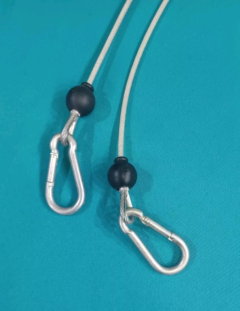 Bowflex Squat Cables 41" for Power Pro XLT Ultimate PAIR Used