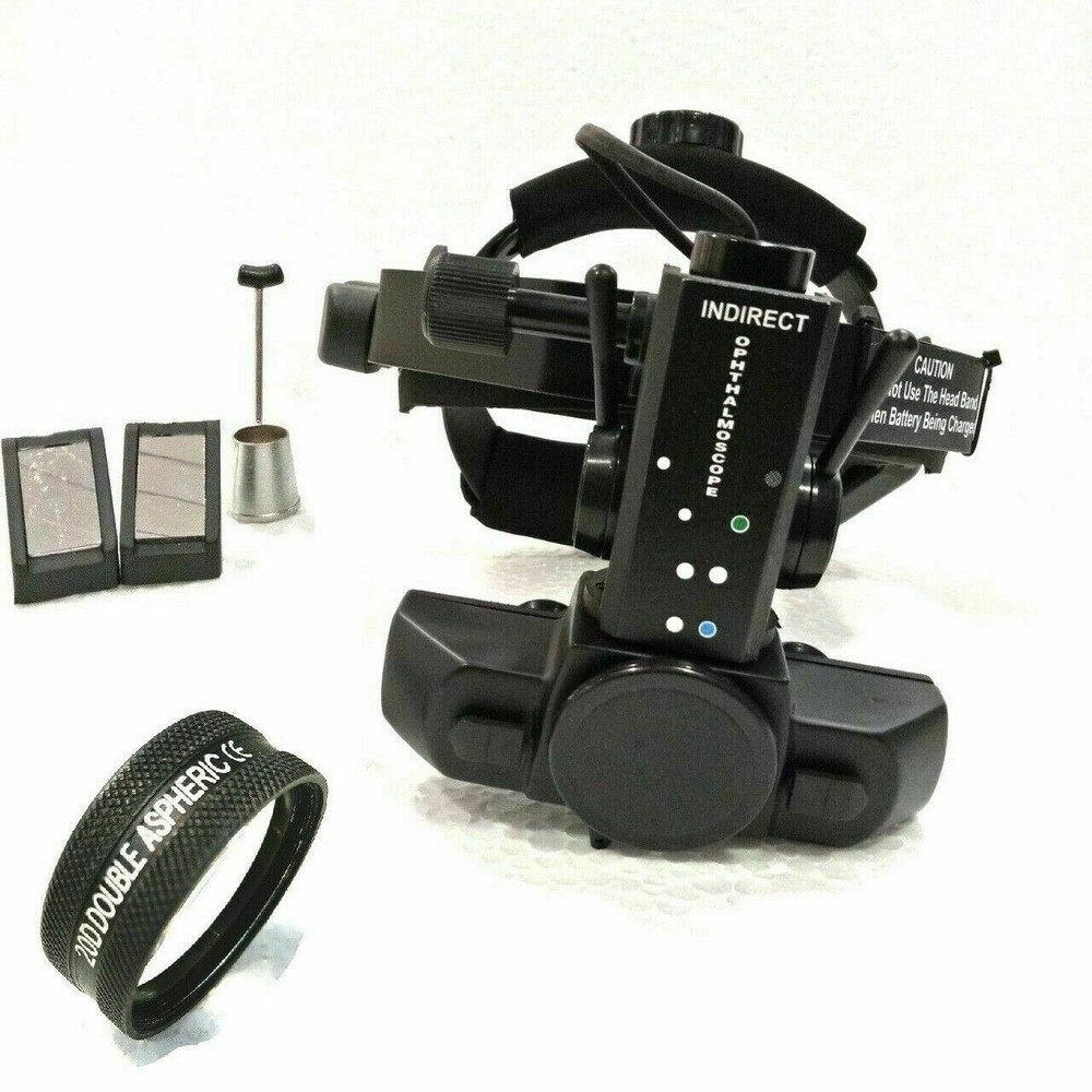 Rechargeable Eye ophthalmic binocular indirect ophthalmoscope with 20d