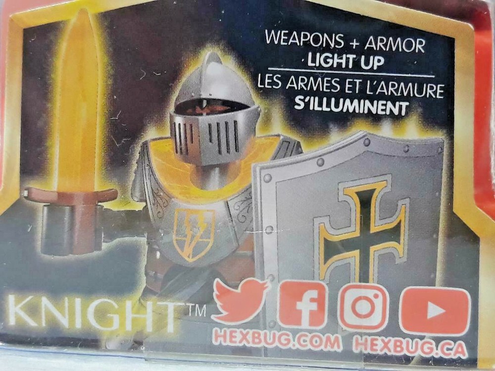 HexBug Micro Titans Rc Brawler Bots Knight NEW