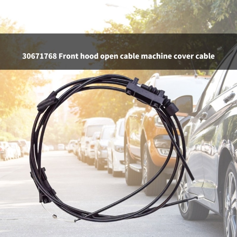 Release Cable Easy Installation for S80 XC70 Hood Release Cable 30671768