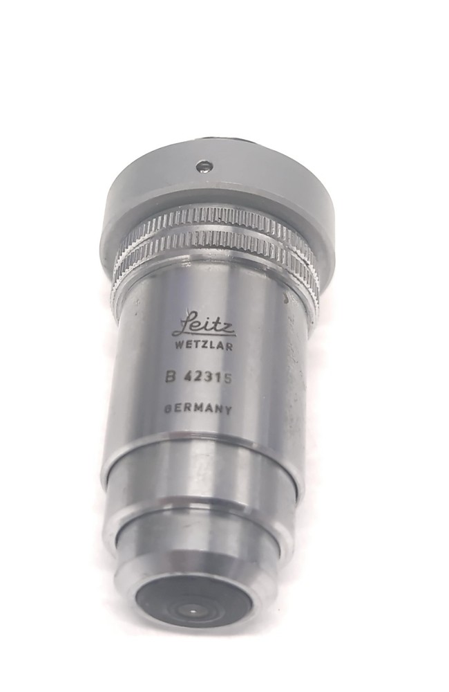 Leitz Wetzlar FL 100x/0.95 Microscope Objective Lens RMS Thread B42315