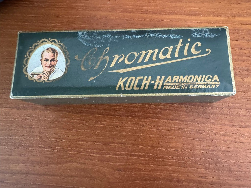 Koch Chromatic Harmonica Germany in Original  Box ~ very nice condition!