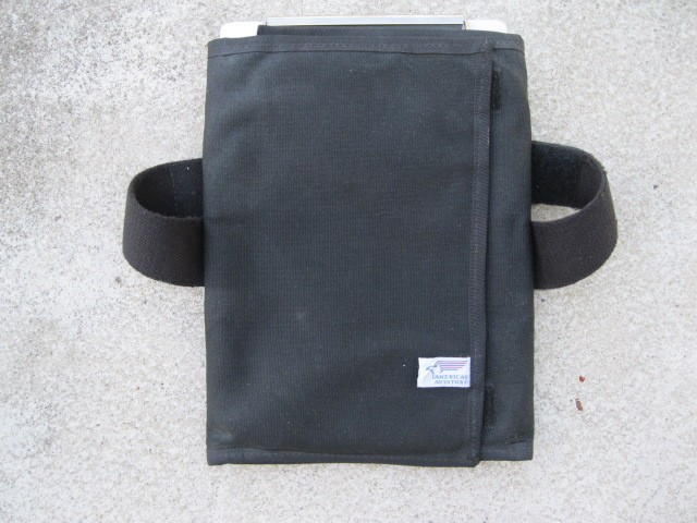 Pilot Kneeboard with leg strap