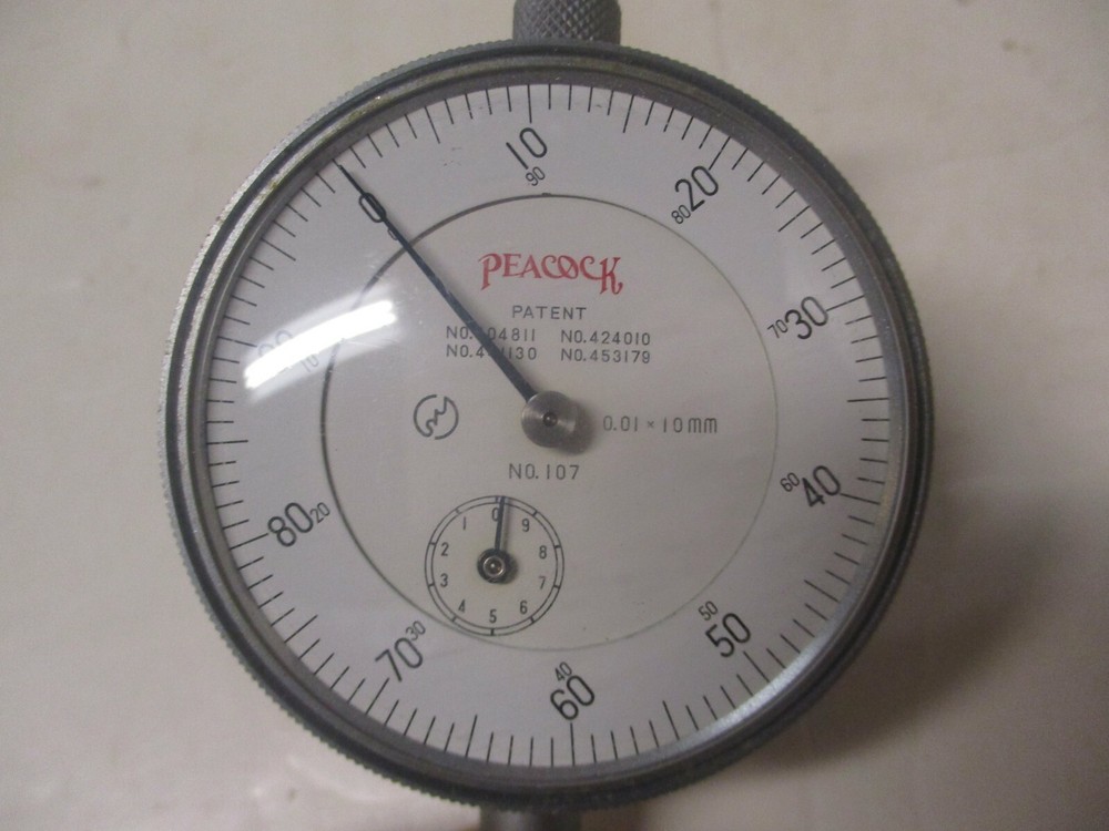 Peacock 107 Dial Indicator See Specs Below