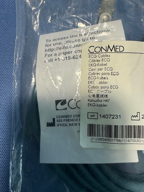 ConMed ECG Cables D832411
