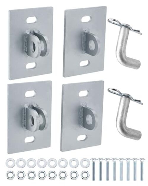 Floating Dock Hinges Kit, Pack of 2 Floating Dock Hinges Hardware, 2 PACK