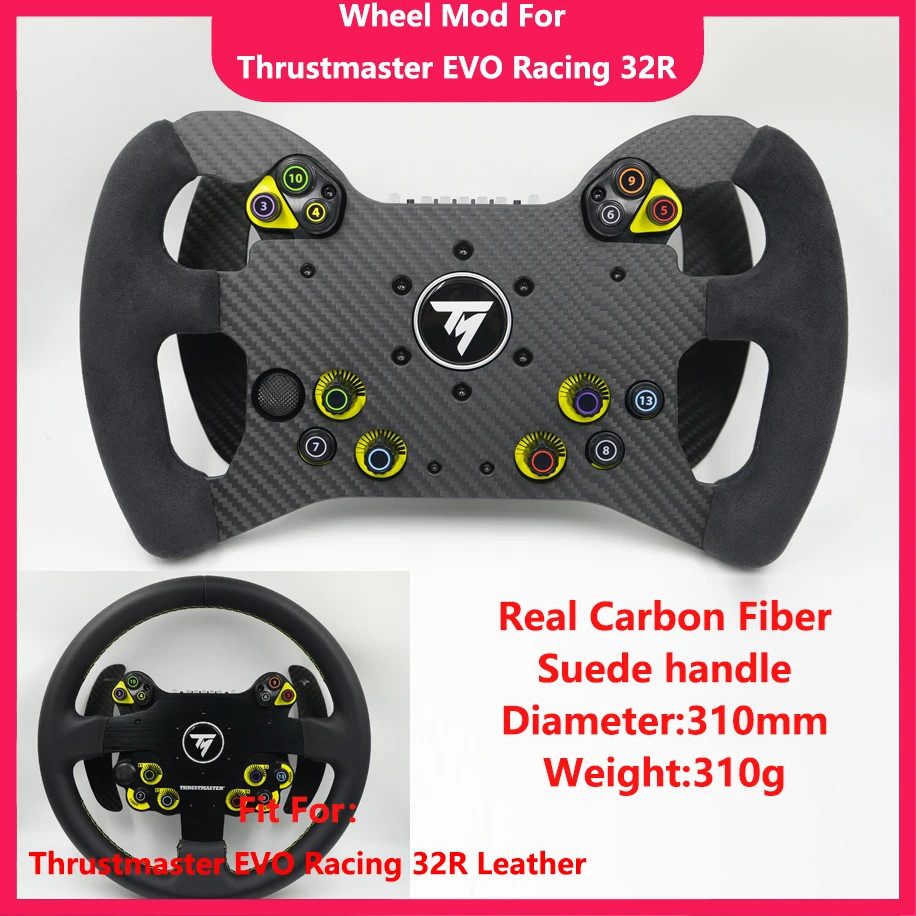 SIMPUSH Racing Sim Wheel Mod GT3 GT4 Sim Racing Simracing For Thrustmaster EVO R