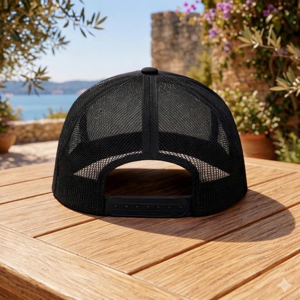 Porsche Embroidered Trucker Hat Snapback Adjustable Mesh Cap