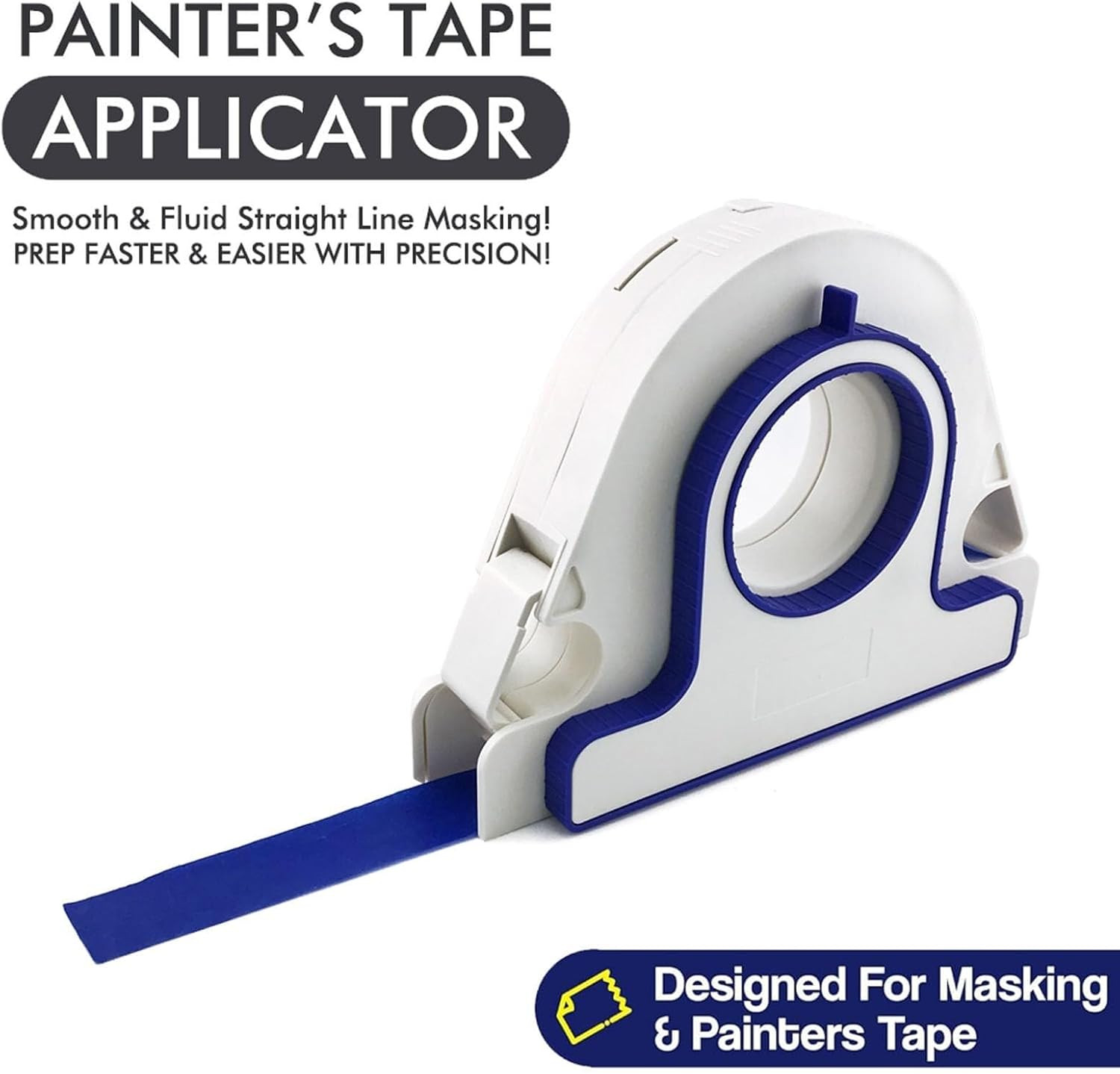 Painters Tape Applicator, Masking Master Tape Dispenser with Scraper, Masking Pa