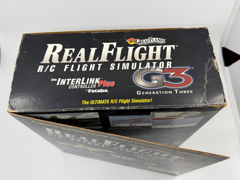 Great Planes RealFlight RC Flight Simulator G3 InterLink Plus - CIB -