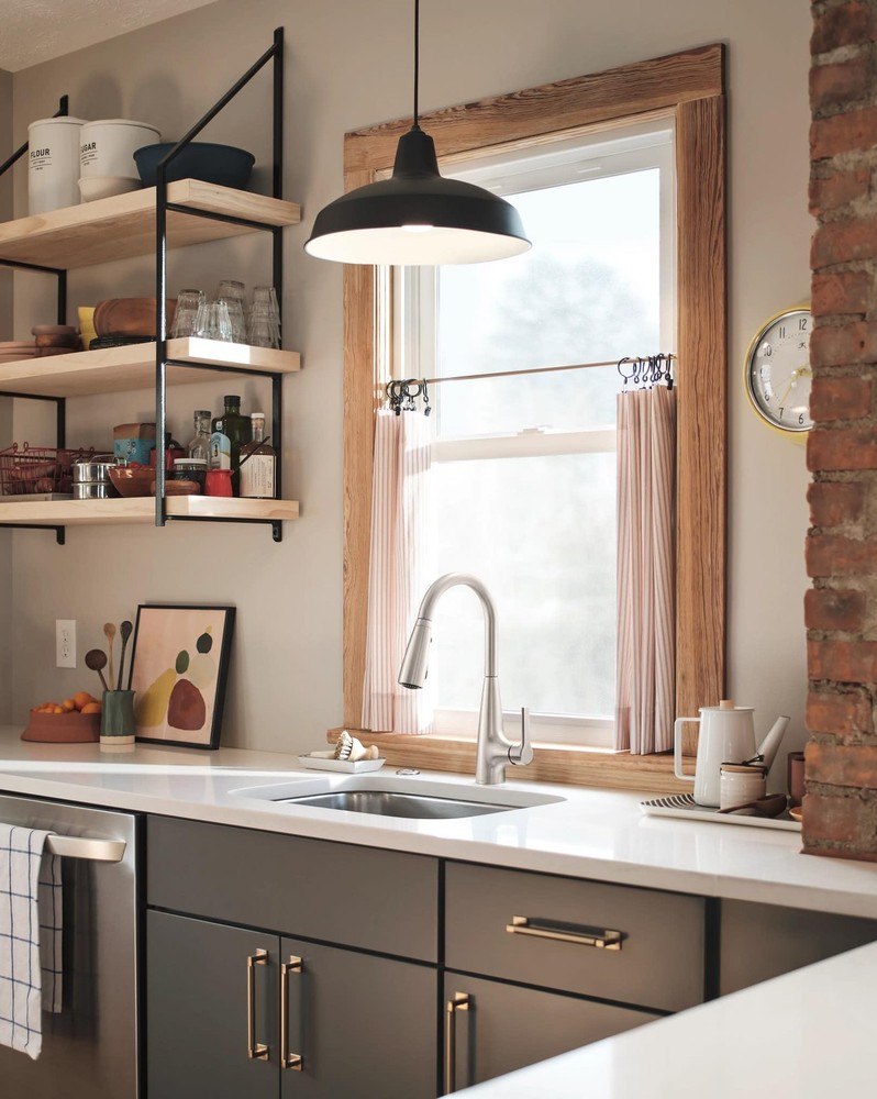 Moen 87627EISRS Haelyn 1.5 GPM Pull Down Kitchen Faucet, Stainless