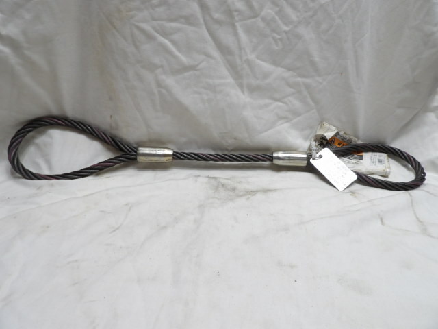 Lift-All 2 ft. 1/2" Wire Rope Steel Cable Lifting Sling 5.1 Ton