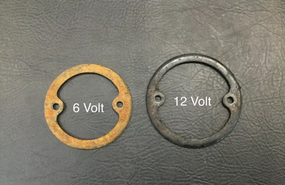 AirCooled Type 1 Alternator/Generator Backing Plate Spacer Ring  12 Volt