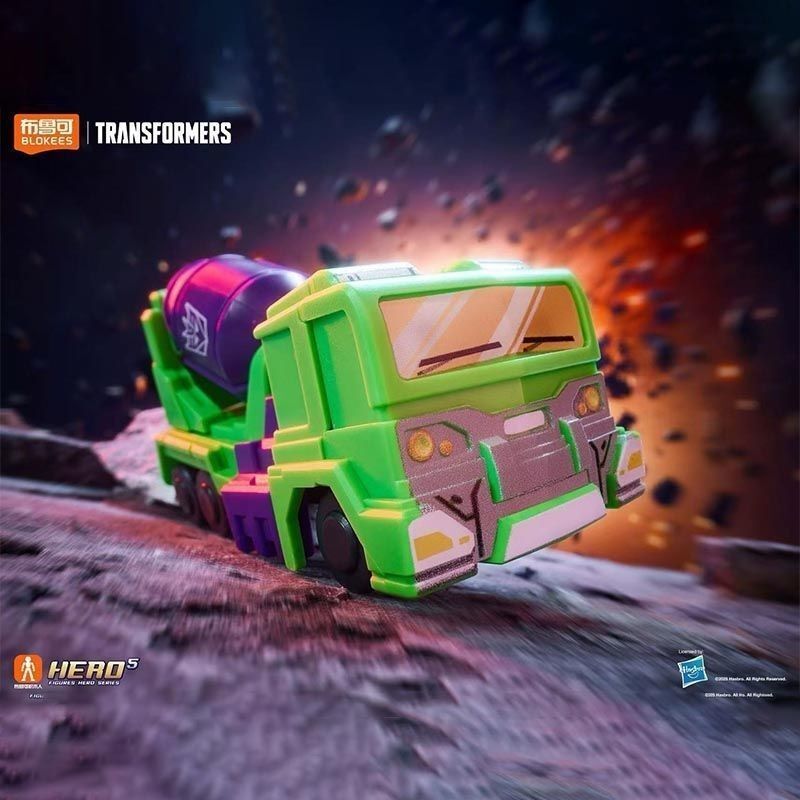 Blokees Transformers Defender Combination Devastator 6 Vehicles No Combiner Kit